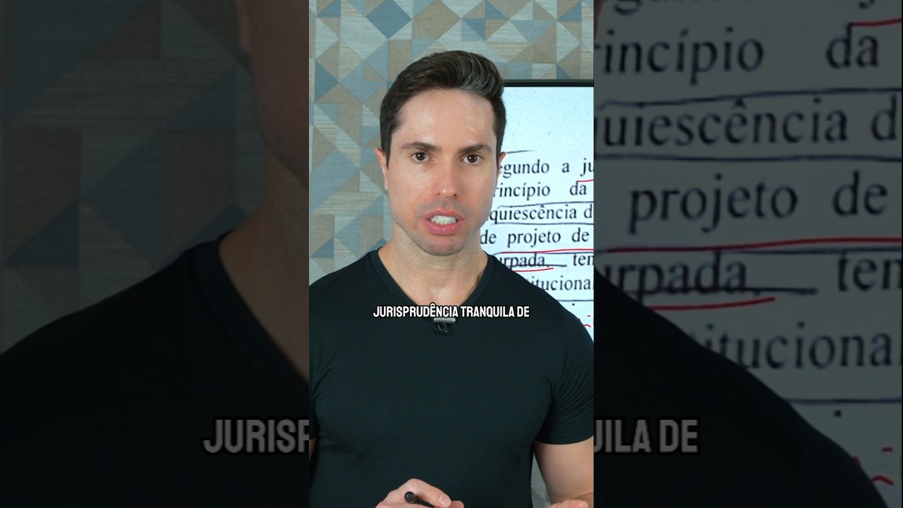 Questão de vício de iniciativa na PGM Aracaju #pgm #aracaju #constitucional