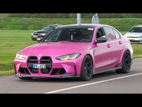 BEST OF BMW M Sounds 2024 ! BURNOUTS, 800HP M3 Touring, Manhart M2 G87, Liberty Walk i8, Turbo E30