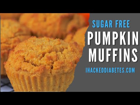 Sugar Free Pumpkin Muffins Recipe | Low Carb | Diabetic Friendly | Keto Recipe