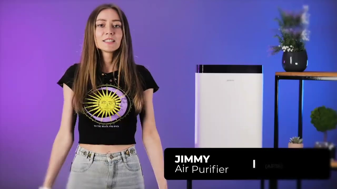 Очищувач повітря Xiaomi JIMMY Air Purifier (AP36) video preview