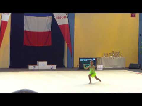 Fédérale benjamine MINAVONG Julia France belfort 2014 Main libre