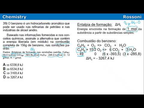 Acafe 2016 2 Medicina - Q39 Termoquímica com estequiometria