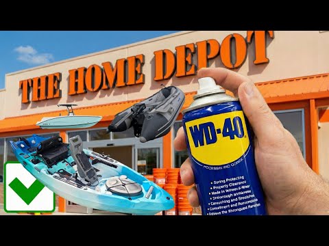 Home Depot Best Kept Secret kayak and boat hacks