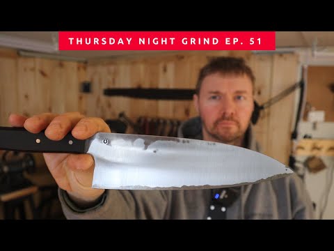 TNG Ep 51: Repair and Sharpening of a Carter Cutlery Perfect Kitchen Knife