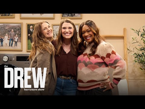 Drew Barrymore Surprises Foster Mom of 5 with DIY Home Makeover!