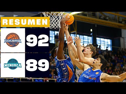 FLEXICAR FUENLABRADA 92-89 HESTIA MENORCA | RESUMEN PRIMERA FEB