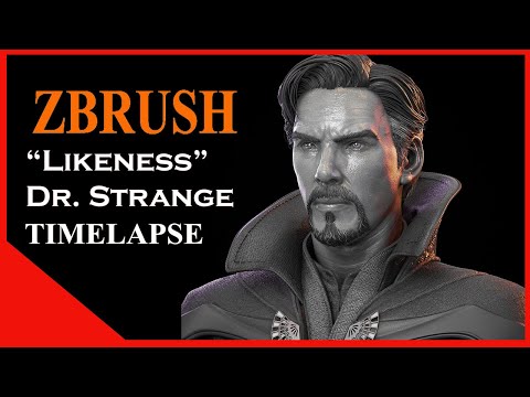 Zbrush - Timelapse - Dr. Strange
