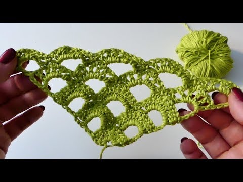 Easy crochet shawl "Archer" super simple!