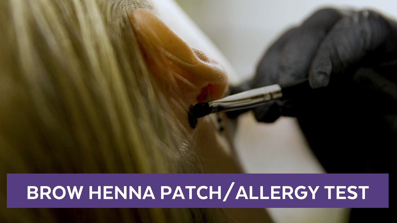 Patch Test Guide for Henna Brow Treatments
