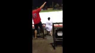 Charleston Riverdogs Boy Dances during Rain Delay