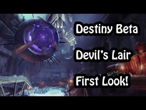Destiny Beta Devil's Lair Strike Mission Warlock [Blind] (PS4 XB1 1080p HD video)