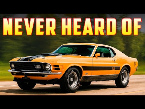 Top 10 Rare 1970 Ford Mustangs You’ve Probably Never Heard Of