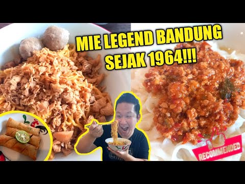 MIE LEGENDARIS BANDUNG BUKA DI SURABAYA !!!  l MIE BANDUNG KEJAKSAAN 1964  l  KULINER SURABAYA  l