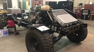 1991 AM General M988A1 First Start During Restoration