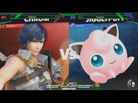 Botman (Chrom/Ike) vs Yoyonzi (Jigglypuff/Pokemon Trainer) - SSB India April Online Tournament