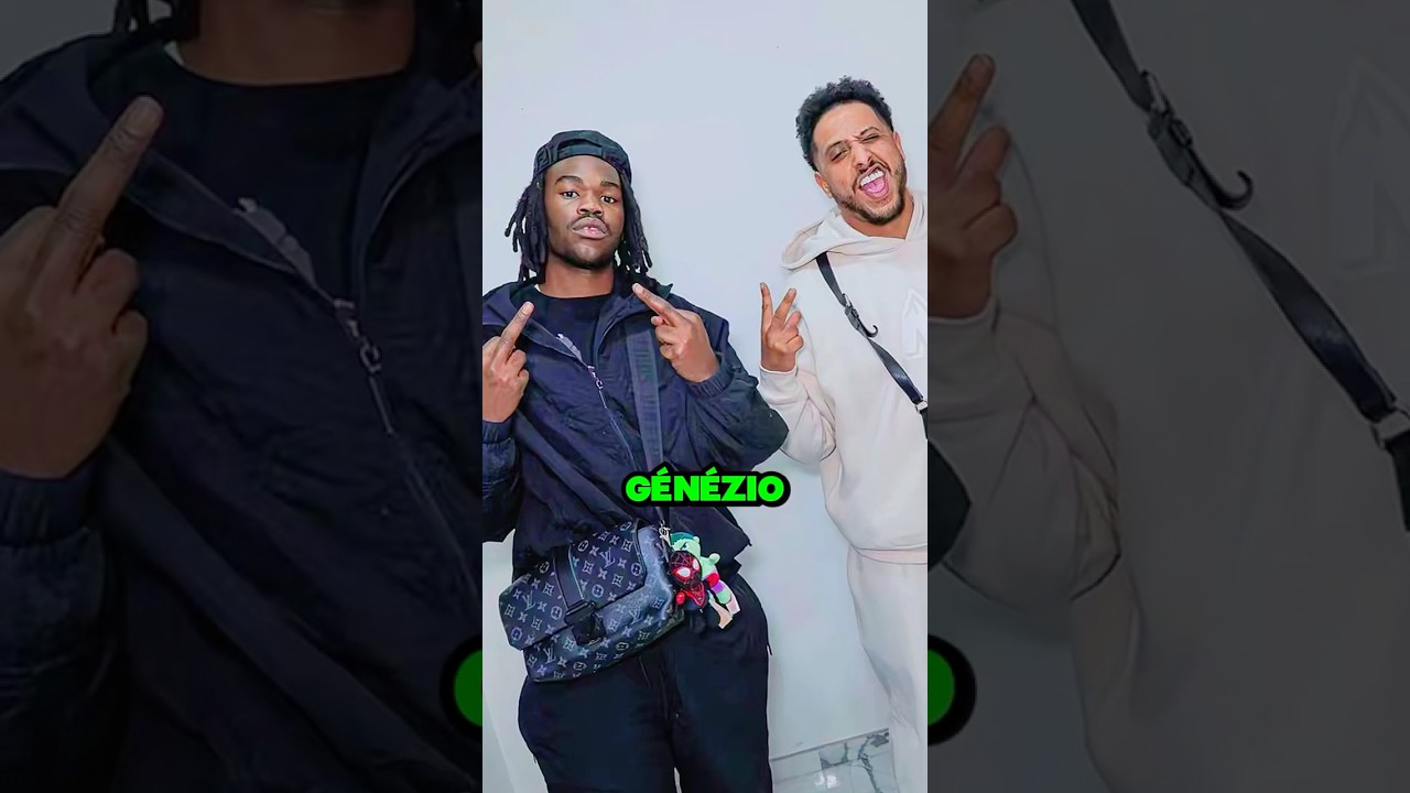 Genezio sponsorisé par Nasdas ? 🫢 #genezio #rapfrancais #shorts