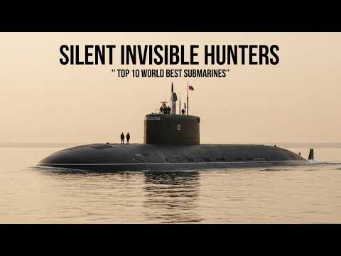 Silent Hunters: Top 10 Most Powerful Submarines in the World | Modern Naval Warfare