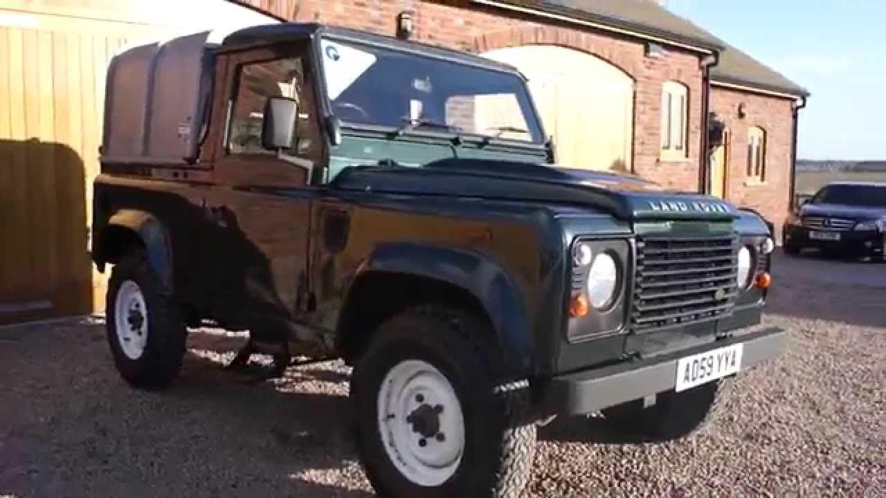LAND ROVER DEFENDER 90 2010 DEFENDER 90 COUNTY PICK UP 2.4 TDCI ONLY 43K