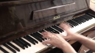 Watain - " Legions of the black light". piano cover by Oksana Kostenko