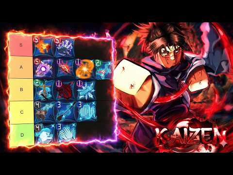 🩸 KAIZEN CHOSO UPDATE TIER LIST - Ranking Every Technique!