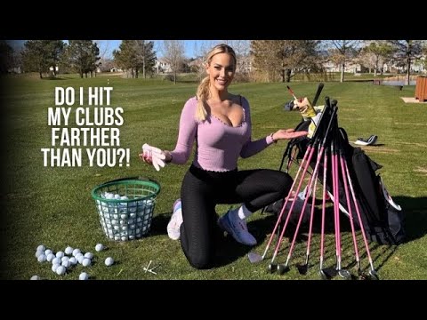 Golfer Paige Spiranac Shows You How Far She Hits Her Clubs