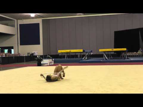 Rebecca Sereda - Hoop - 2012 Sr Rhythmic Nationals - Day 1