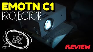 Emotn C1 Projector REVIEW - It's Not Bad