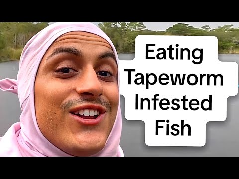 TikToker Eats Tapeworms for Views