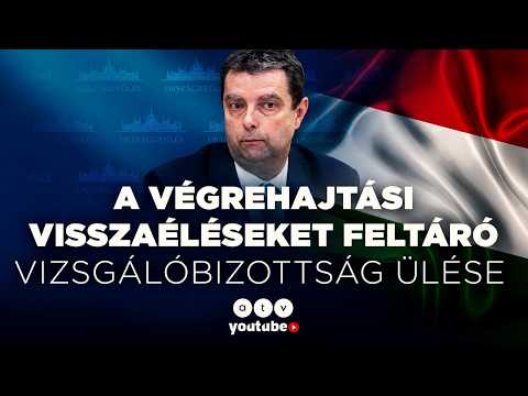 🔴 Dalolni fog a volt főügyész? Soron kívül hallgatják meg a parlamentben Fürcht Pált | ATV Élő