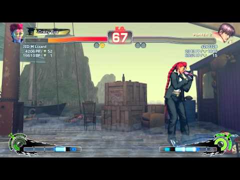 JID M Lizard (CV) vs s2s0228 (GY) | SSF4: Arcade Edition PC - Ranked Match