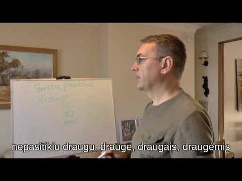 Lithuanian Lesson 17 - Instrumental Case - Įnagininkas
