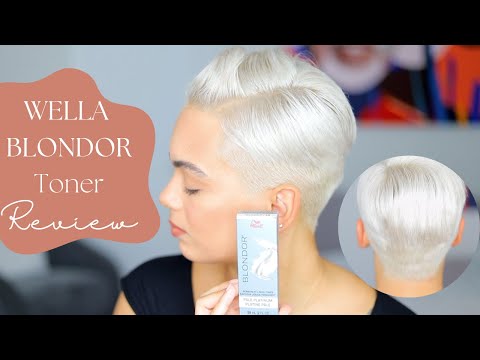 Wella Blondor Pale Platinum Toner Review & Results