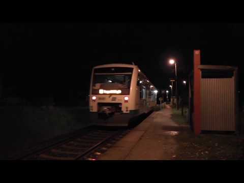 Haltepunkt Irfersgrün mit Vogtlandbahn