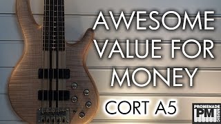 Video thumbnail for I WANT ONE! Awesome value for money 5-string bass... - Cort A5 demo by NICKO