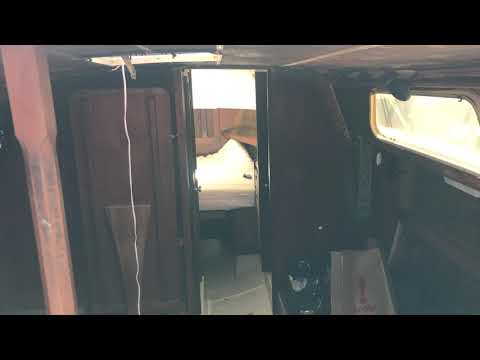 After Tearing Out the Headliner and Hull Liner on my CAL Sailboat