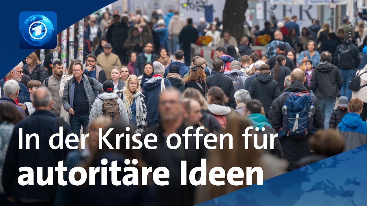 In Zeiten von Krisen und Zweifeln wankt die Demokratie – in den Köpfen vieler Deutscher