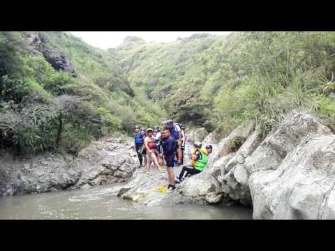 Relaizando un poco de cayoning cañón de Juanambu