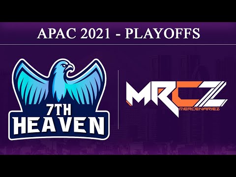 7TH vs MRZ - G3 @Consulate | Seventh Heaven vs MercenarieZ | APAC Playoffs 2021 (23 April 2021)