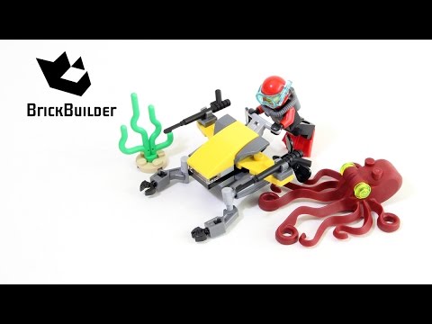 Vidéo LEGO City 60090 : L'explorateur sous-marin
