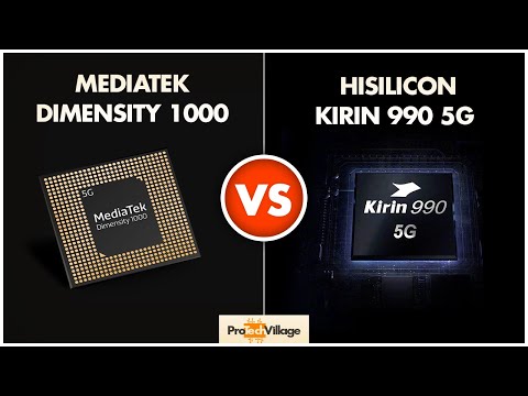 Hisilicon Kirin 990 vs Mediatek Dimensity 1000 | Quick Comparison | Who wins? Video