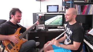 Isn't she lovely - Stevie Wonder cover by SharpEye & AloBassMann (Flute and Bass)