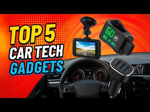 Top 5 Car Tech Gadgets You’ll Wish You Bought Sooner!