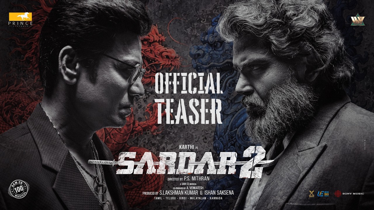 Sardar 2 (Hindi) - Teaser | Karthi | SJ Suryah | Malavika Mohanan | Ashika | PS Mithran | Sam CS