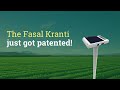 Fasal S Precision Farming IoT System Fasal Kranti Wins Patent From Indian Patent Office