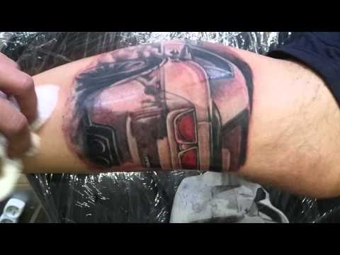 Camaro tattoo by ladislav horvath