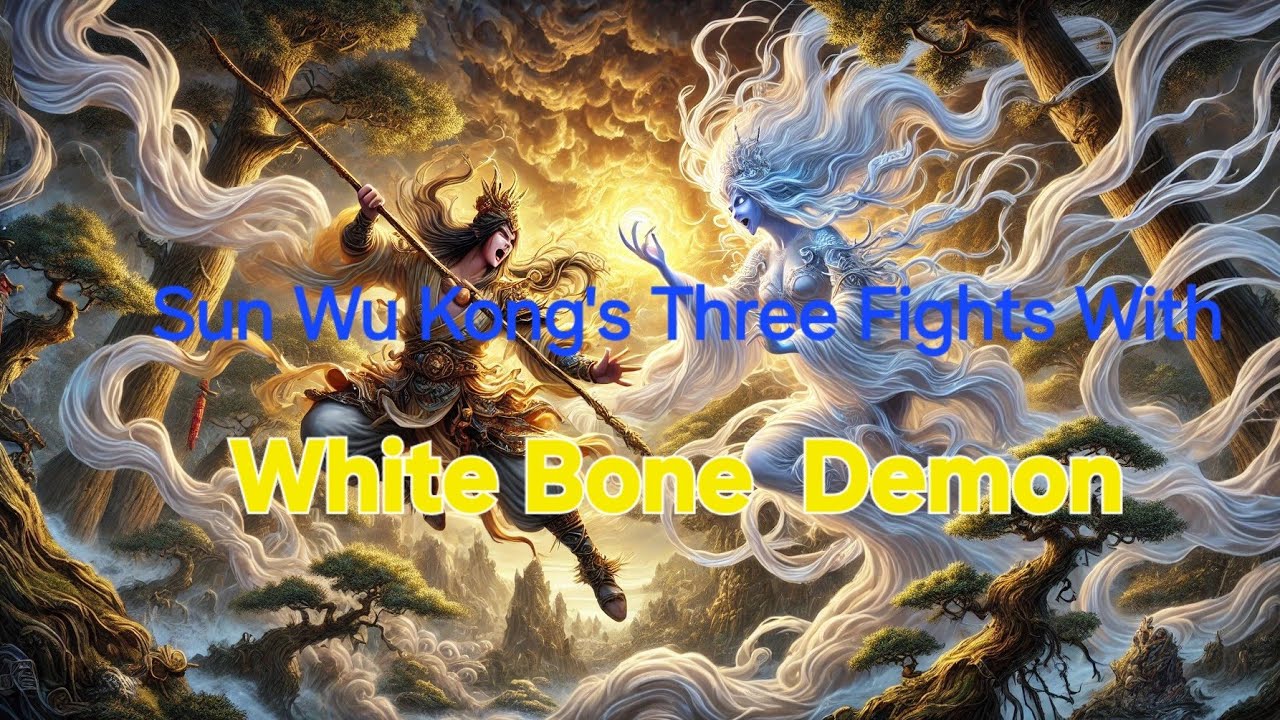 The Myth Story: Sun WuKong's Three Fights With White Bone Demon