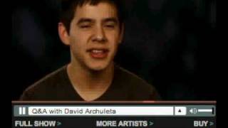 David Archuleta Fan Interview