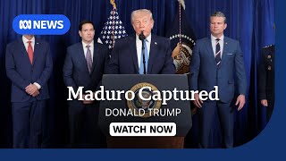 IN FULL: Donald Trump says US will run Venezuela after Maduro capture | ABC NEWS