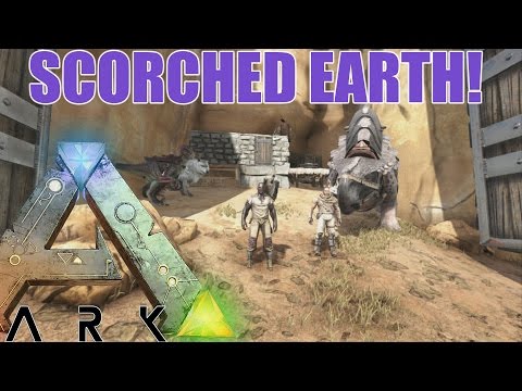 Ark: Scorched Earth PVP Server (Xbox One) - GETTING STARTED!