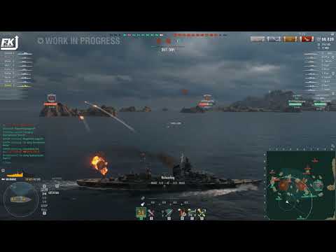 World of Warships - Mainz - New German tier 8 premium CL